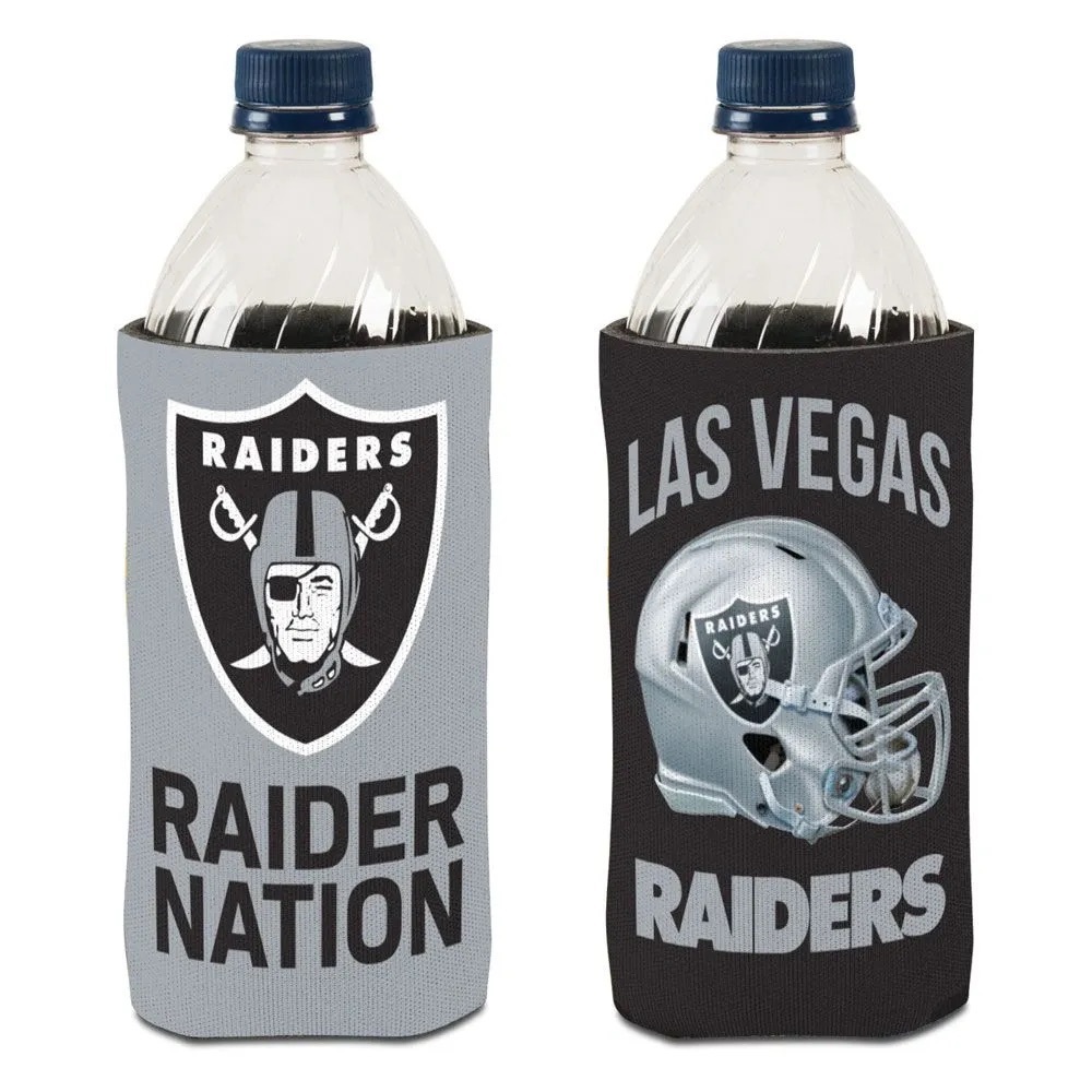 Las Vegas Raiders 20 oz Can Cooler Set of 2